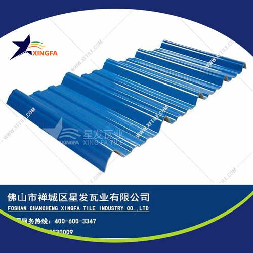 厚度3.0mm藍色900型PVC塑膠瓦 貴陽工程鋼結構廠房防腐隔熱塑料瓦 pvc多層防腐瓦生產網上銷售